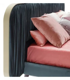 Letto Elysium Velvet Slim, Disponibile Anche Con Contenitore.