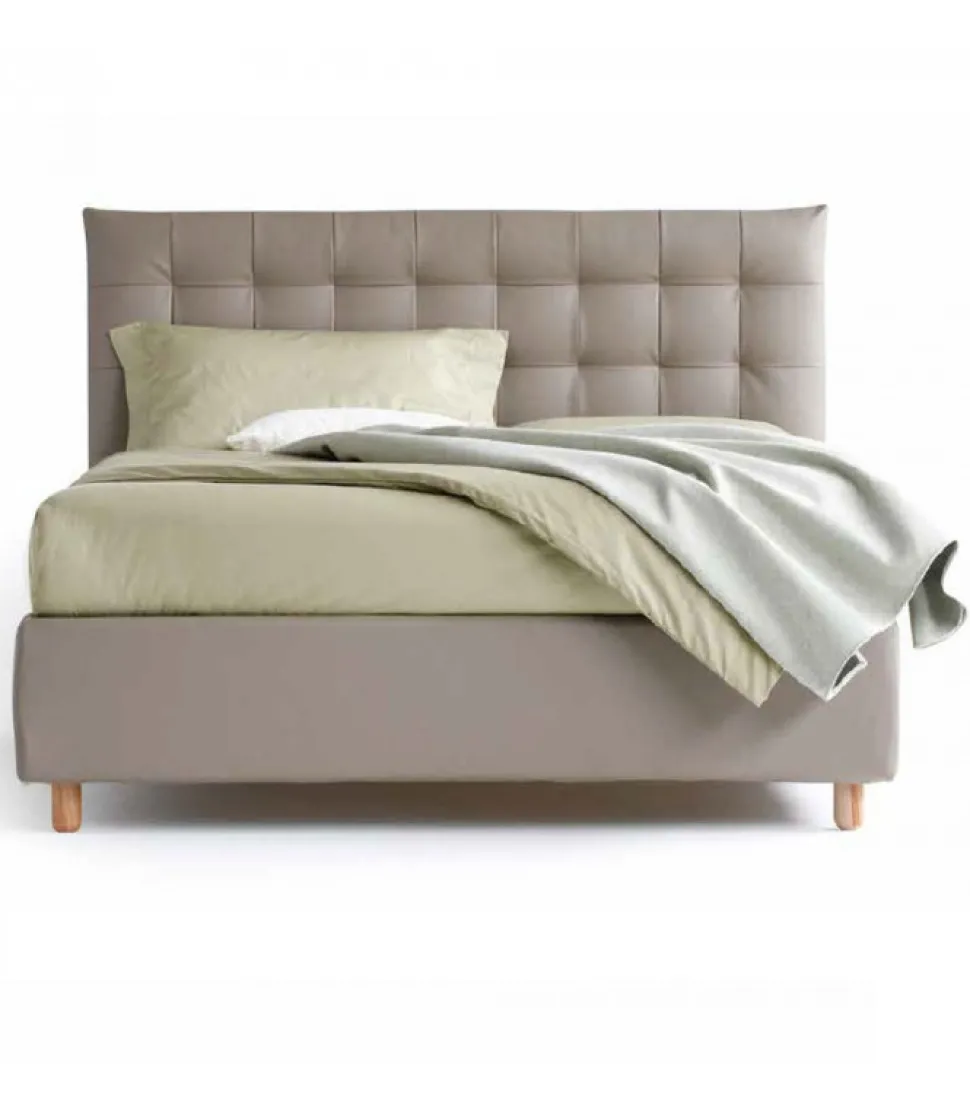 Letto Giulia Le Imbottito E Rivestito.