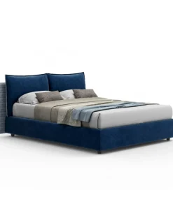 Letto Harald Imbottito E Rivestito Di Novaluna.