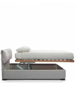 Letto Imbottito Allison Con Contenitore