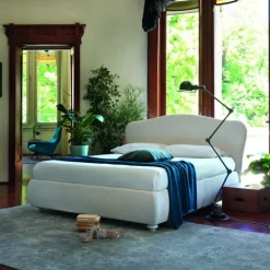 Letto Imbottito Camilla Con Contenitore