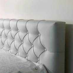 Letto Imbottito Carlotta Con Contenitore