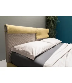 Letto Imbottito Clip Lift Originale Testiera Reversibile Bicolore