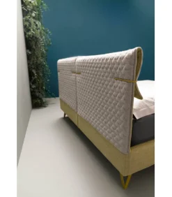 Letto Imbottito Clip Lift Originale Testiera Reversibile Bicolore