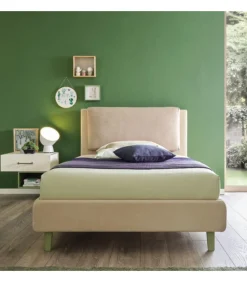 Letto Imbottito Comfort Con Testata Pillow: Lusso, Stile E Funzionalita Made In Italy.