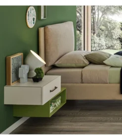 Letto Imbottito Comfort Con Testata Pillow: Lusso, Stile E Funzionalita Made In Italy.