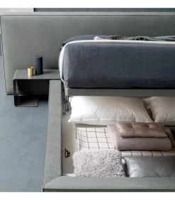 Letto Imbottito Con Contenitore Disponibile In Diverse Dimensioni