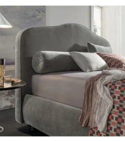 Letto Imbottito Con Contenitore Personalizzabile