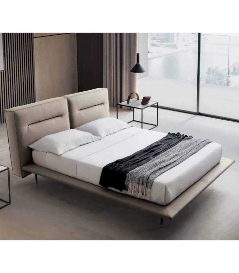 Letto Imbottito Con Piano Rete In Multistrato