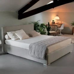 Letto Imbottito Gaia Con Contenitore