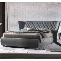 Letto Imbottito Giselle Con Contenitore