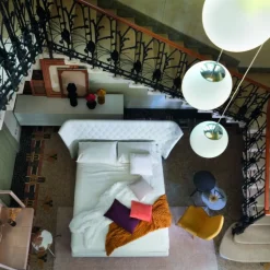 Letto Imbottito Giselle Con Contenitore