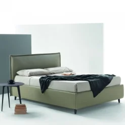 Letto Imbottito Helene Con Contenitore
