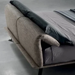 Letto Imbottito Just Di Samoa Con Piano Ortopedico E Testiera Reclinabile