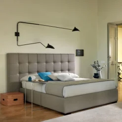 Letto Imbottito Malika Large Con Contenitore