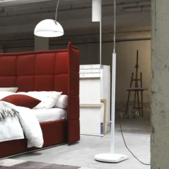 Letto Imbottito Maya High Con Contenitore