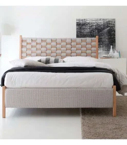 Letto Joe Con Struttura In Legno.