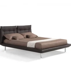 Letto Kyoto Imbottito E Rivestito.