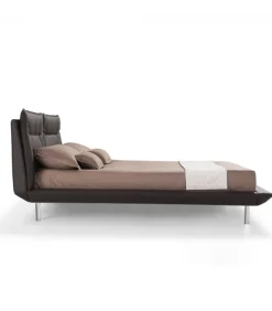 Letto Kyoto Imbottito E Rivestito.