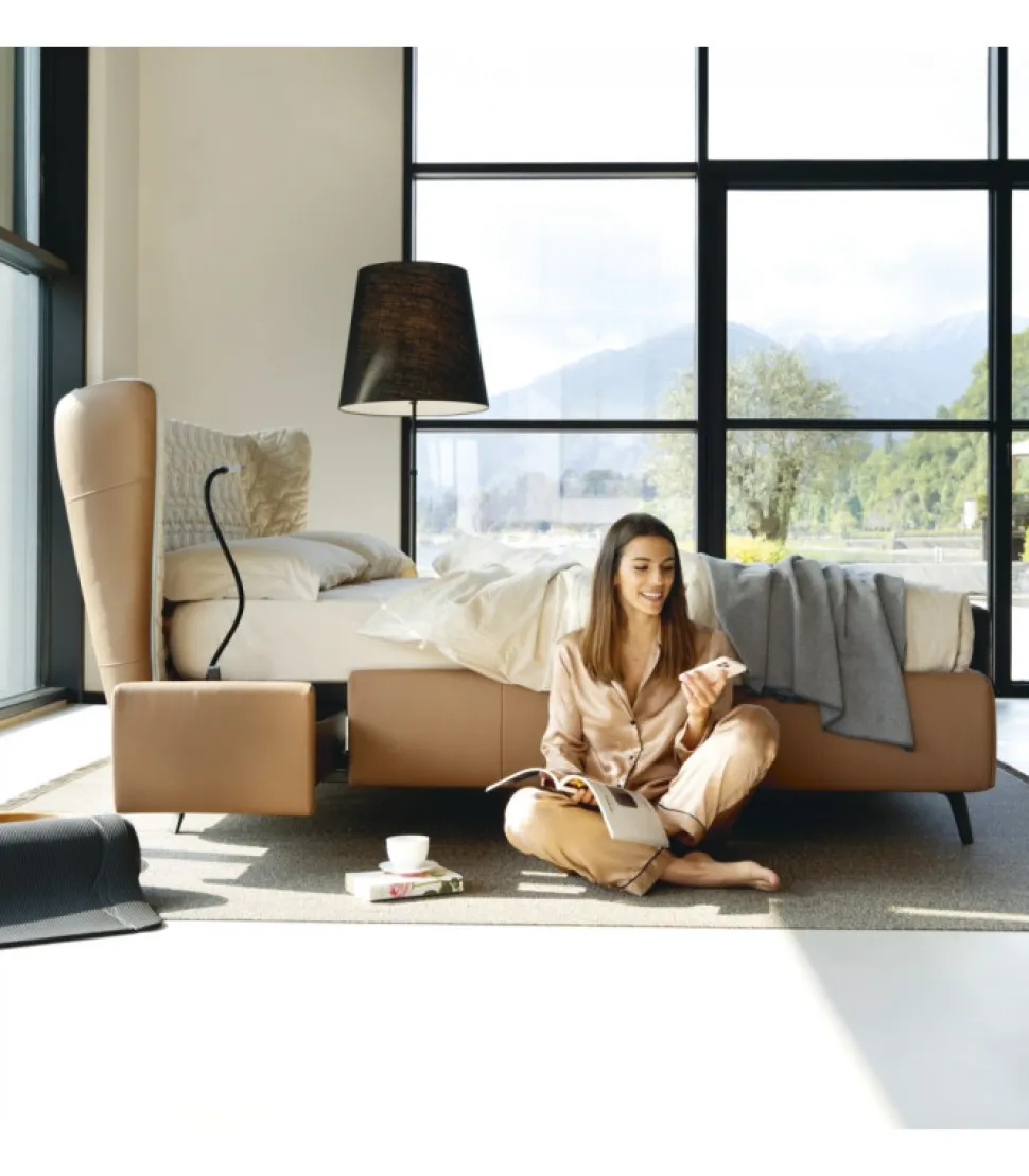 Letto Leonte Con Doppio Rivestimento.