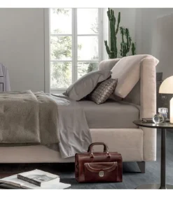 Letto Loft, Imbottito E Rivestito.