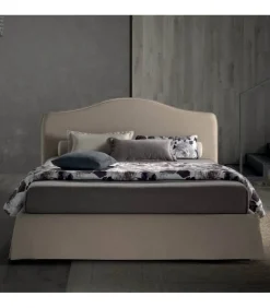 Letto Lovely Con Contenitore Con Struttura Completamente Imbottita