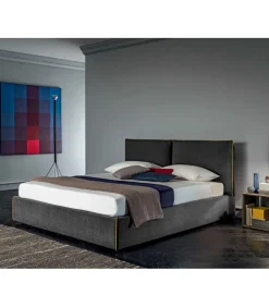 Letto Matrimoniale Imbottito Con Contenitore