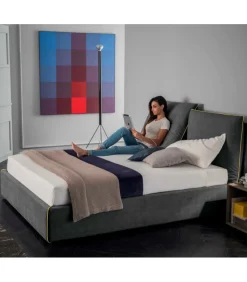 Letto Matrimoniale Imbottito Con Contenitore