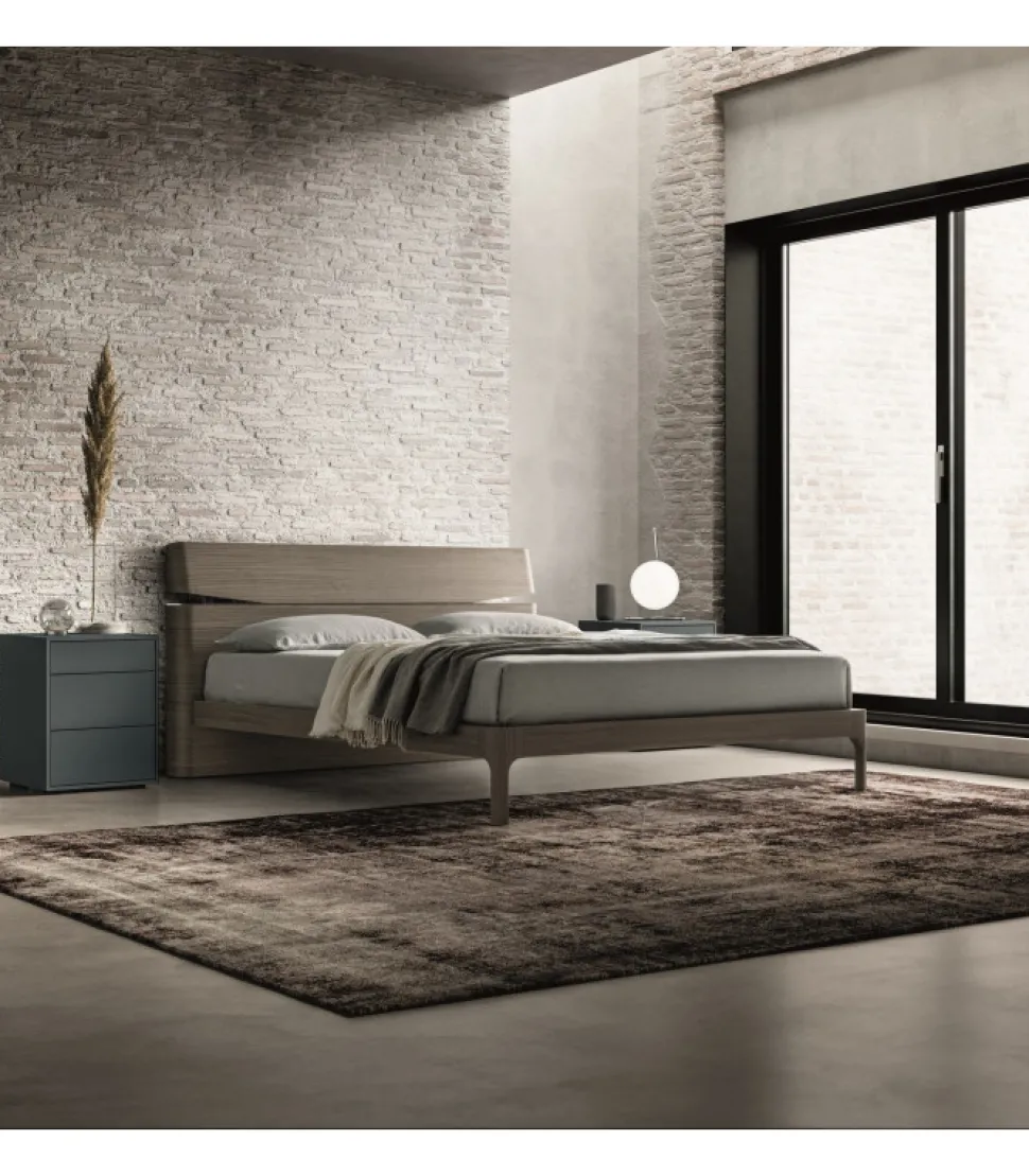 Letto Moderno Grecale, Santalucia Mobili