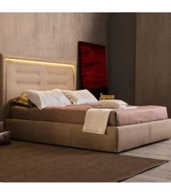 Letto Queen, Disponibile Anche Con Contenitore.
