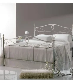 Letto Serlio Di Ingenia Bontempi, 100% Made In Italy.