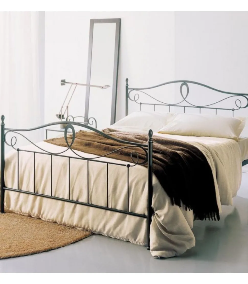 Letto Serlio Di Ingenia Bontempi, 100% Made In Italy.