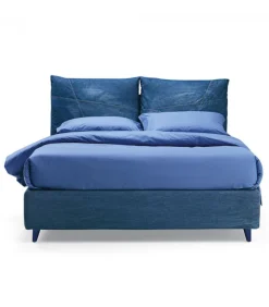 Letto So Casual, Con Rete Ortopedica A 14 Doghe In Betulla.