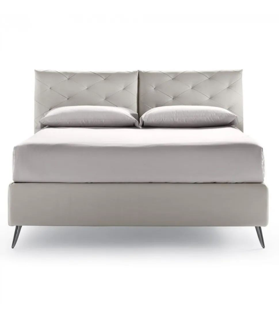 Letto So Ever, Imbottito E Rivestito.