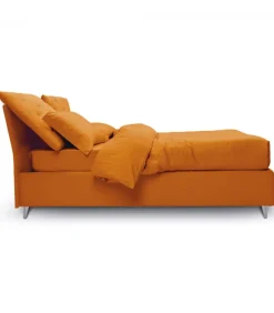 Letto So Ever, Imbottito E Rivestito.