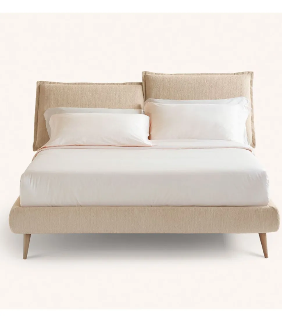 Letto So Pop H17 Imbottito E Rivestito Con Tessuti Sfoderabili.
