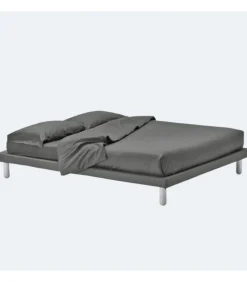 Letto Sommier Con Rete Ortopedica A 14 Doghe In Betulla.