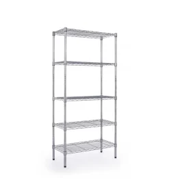 Libreria 5 Piani Cromo Lux