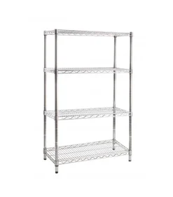 Libreria 4 Piani Cromo Lux