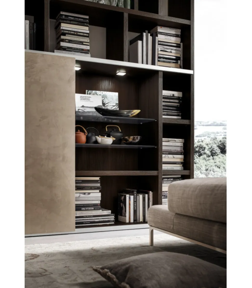 Libreria Con Ante Scorrevoli