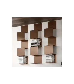 Libreria Pensile In Metallo Snake