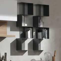 Libreria Pensile In Metallo Viper