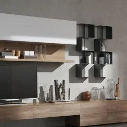 Libreria Pensile In Metallo Viper