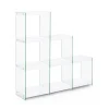 Libreria Scala Sury Bianco 122X29.5 H120