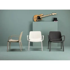 Lounge Da Giardino Ginevra Di Scab, Progettata E Realizzata In Italia, Testata E Approvata Da Catas.