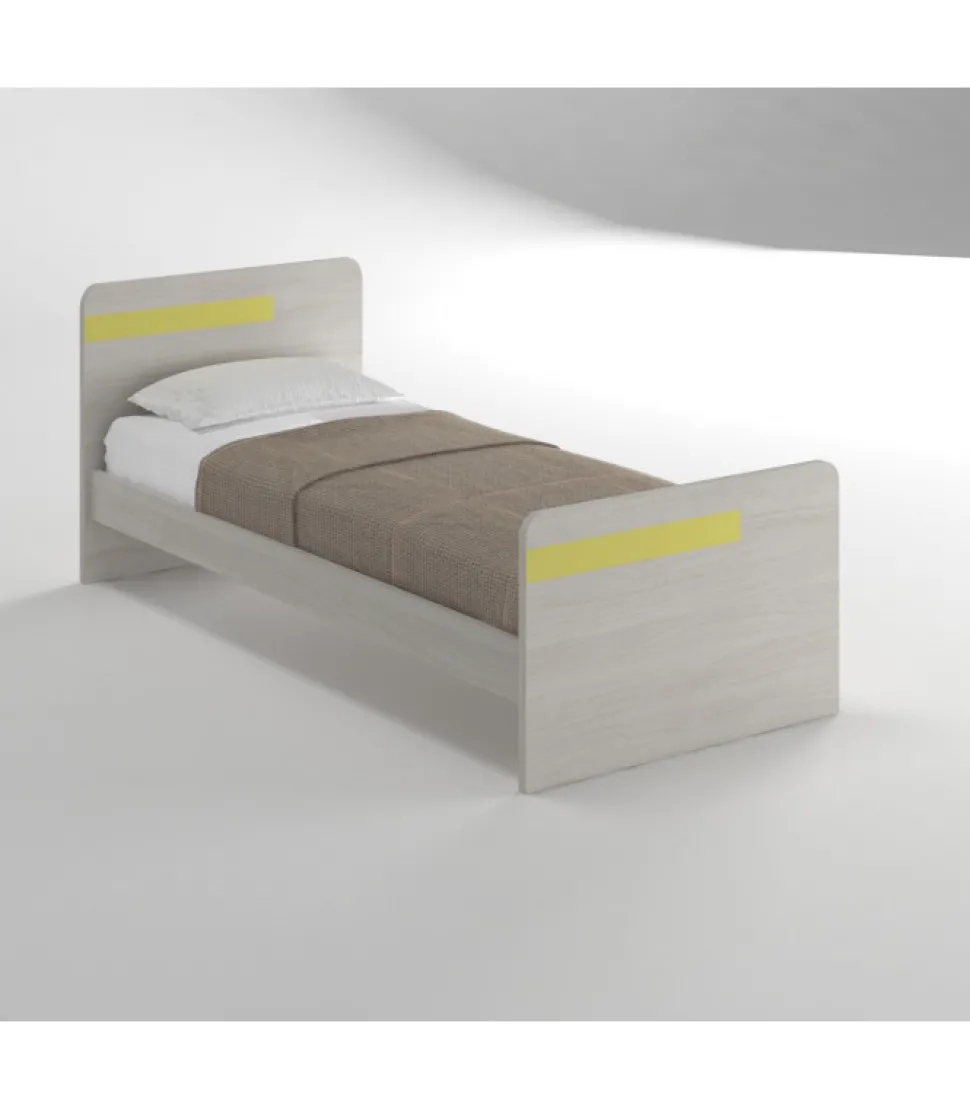 Luna Con Pediera, Letto Singolo Per Cameretta