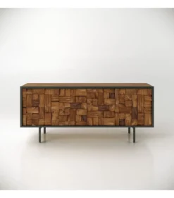 Madia 4 Ante In Rovere O Noce Massiccio