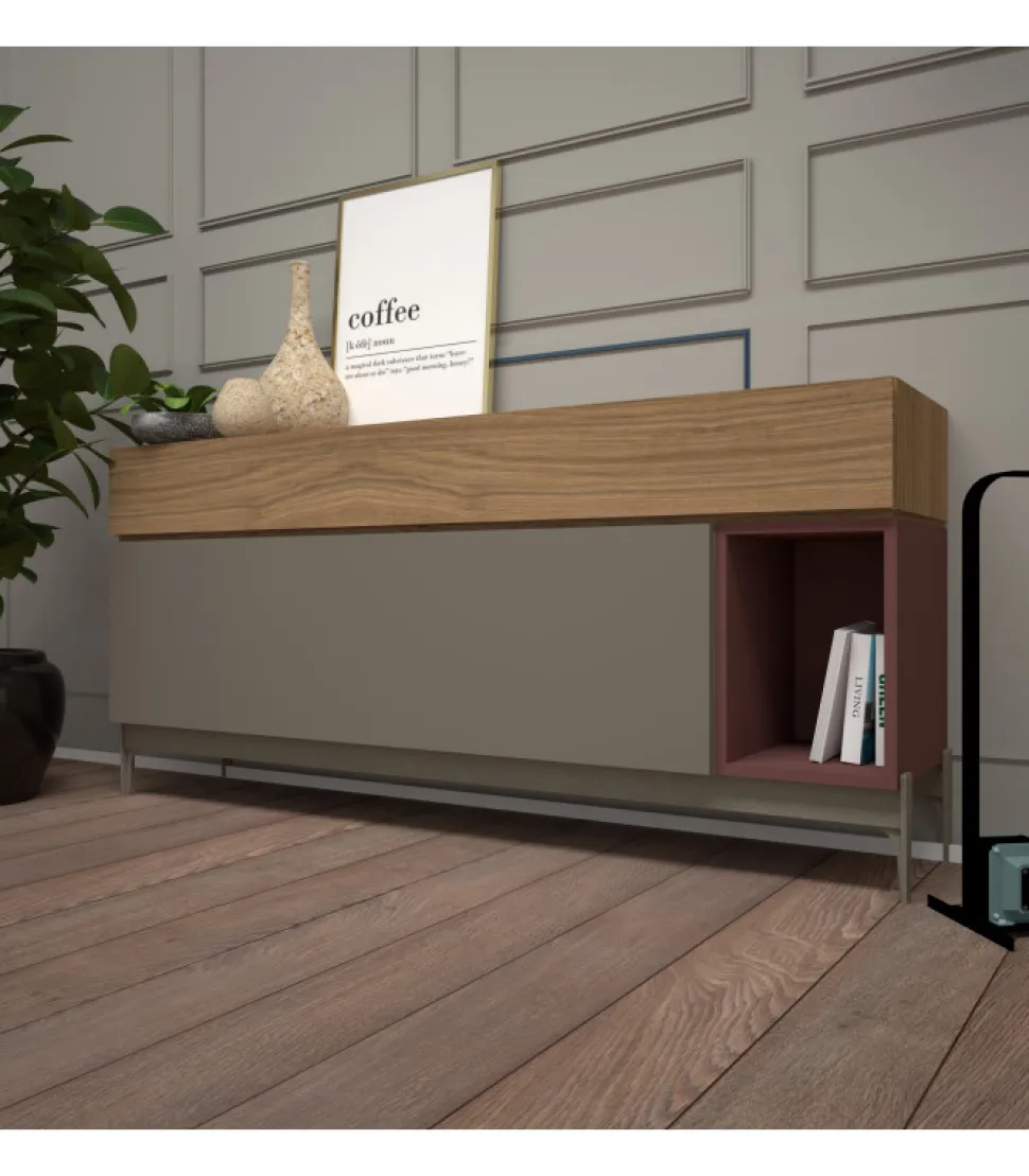 Madia Con Cassetti E Vano A Giorno