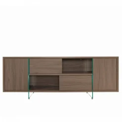 Madison, Madia In Legno Con Ante Battenti E Scorrevoli