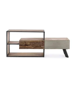 Manchester Mobile Porta Televisione 2 Cassetti